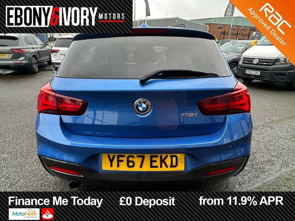 BMW 1 Series 1.5L M Sport Shadow Edition YF67EKD Blue #4