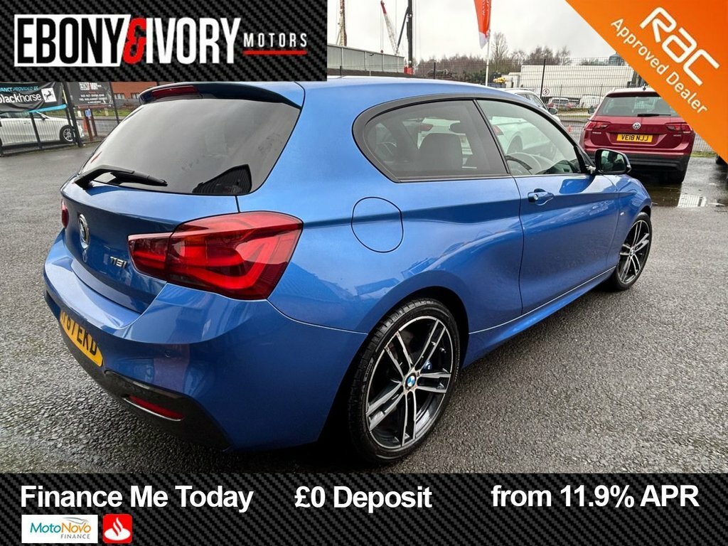 BMW 1 Series 1.5L M Sport Shadow Edition YF67EKD Blue #5