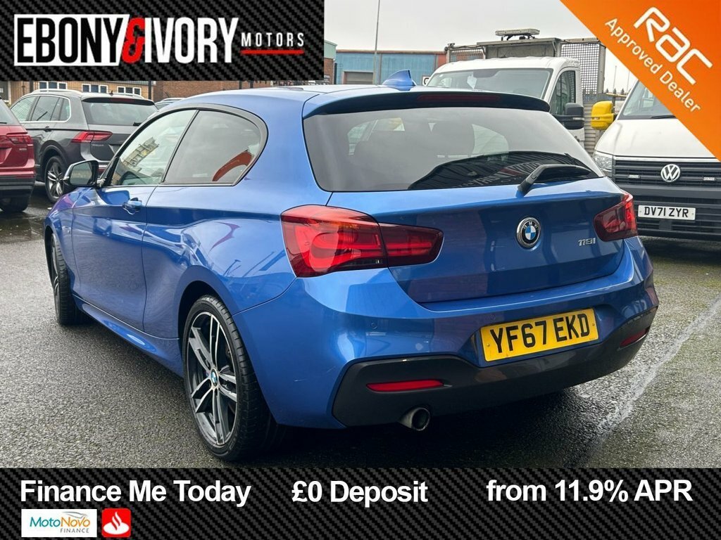 BMW 1 Series 1.5L M Sport Shadow Edition YF67EKD Blue #3