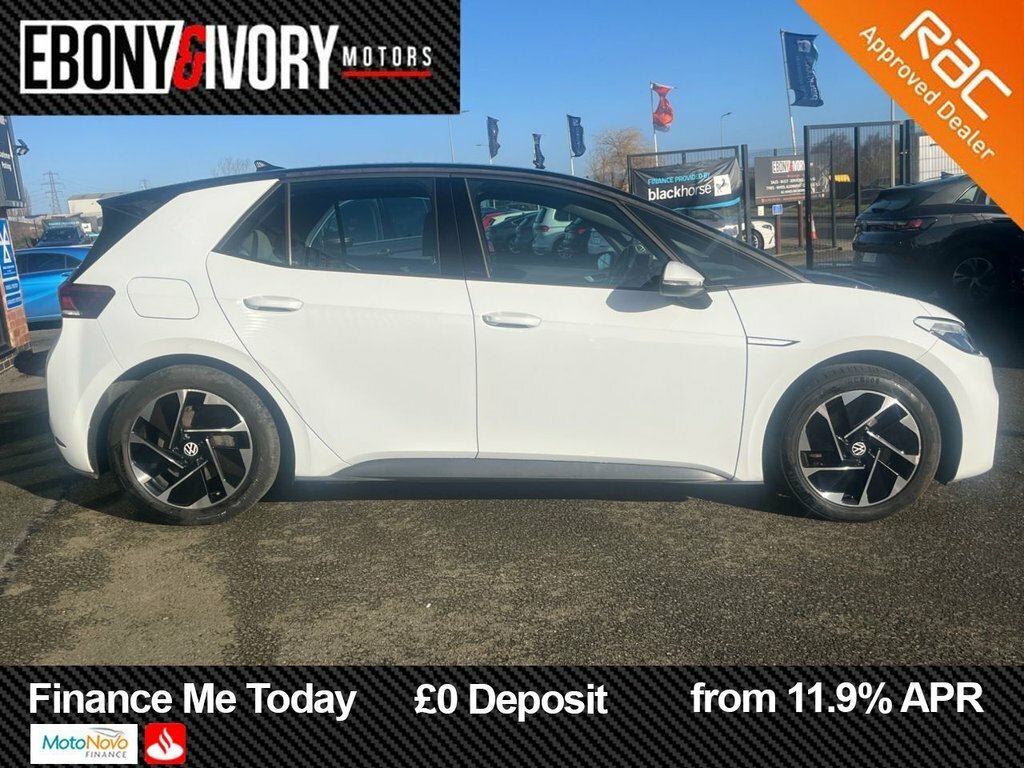 Volkswagen ID.3 Hatchback OY71ZDW White #4