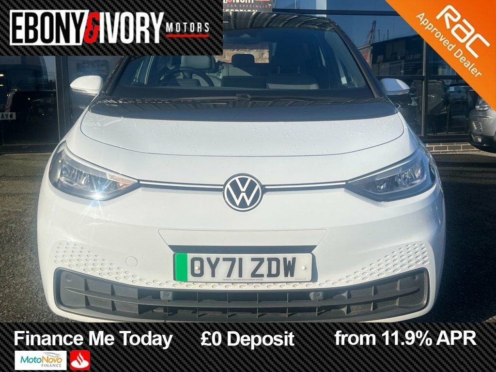 Volkswagen ID.3 Hatchback OY71ZDW White #5
