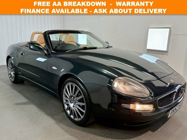 Maserati Spyder 2003 4.2 Gt Convertible 430 Gk Green