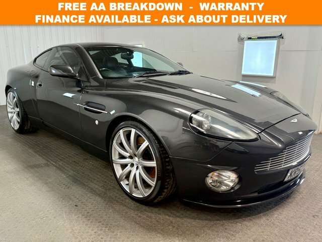 Aston Martin Vanquish 2003 5.9 Coupe 6 Speed Paddle Shift 396 Gkm, Black