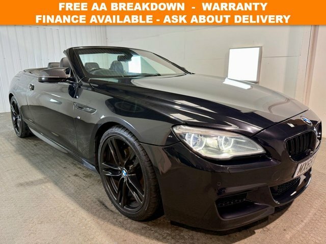 BMW 6 Series 2015 3.0 640D M Sport Convertible Black