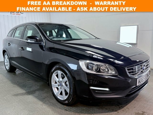 Volvo V60 2015 1.6 T4 Se Lux Estate Powershift Eu Black