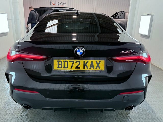 BMW 4 Series Gran Coupe 2022 2.0 430I M Sport Coupe Euro 6 BD72KAX Black #5