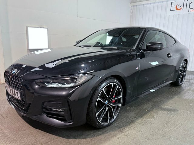 BMW 4 Series Gran Coupe 2022 2.0 430I M Sport Coupe Euro 6 BD72KAX Black #3
