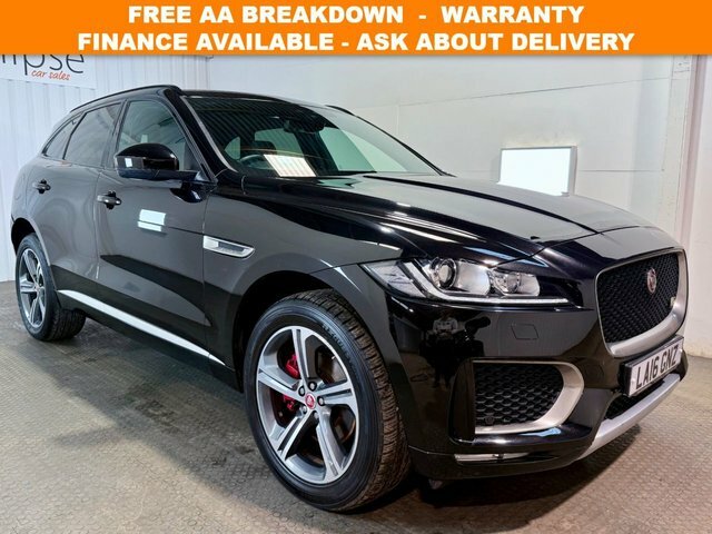 Jaguar F-Pace 2016 3.0 D300 V6 S Suv Awd Euro 6 Black