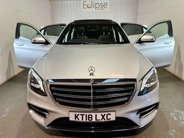 Mercedes-Benz S Class 2018 2.9 S350ld Amg Line Executive Saloon Di Silver #6