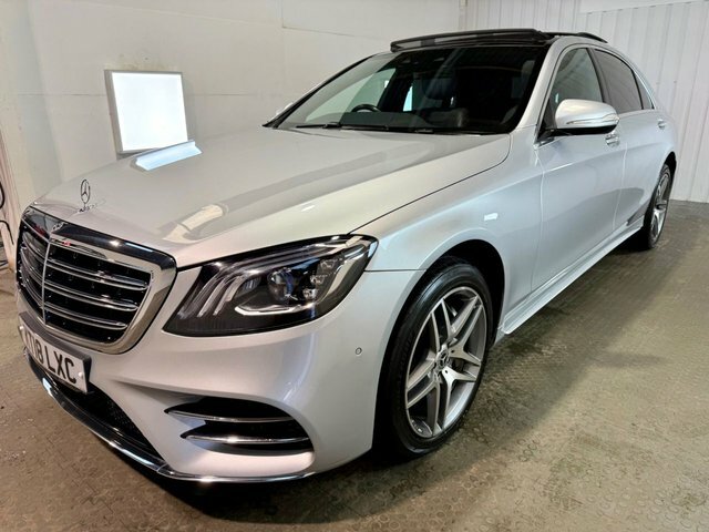 Mercedes-Benz S Class 2018 2.9 S350ld Amg Line Executive Saloon Di Silver #3