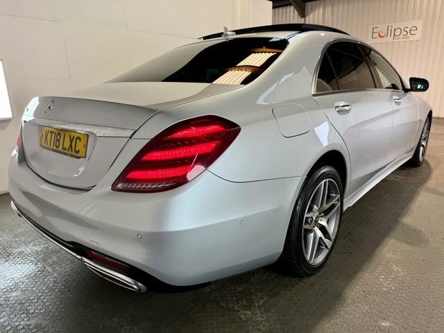 Mercedes-Benz S Class 2018 2.9 S350ld Amg Line Executive Saloon Di Silver #4