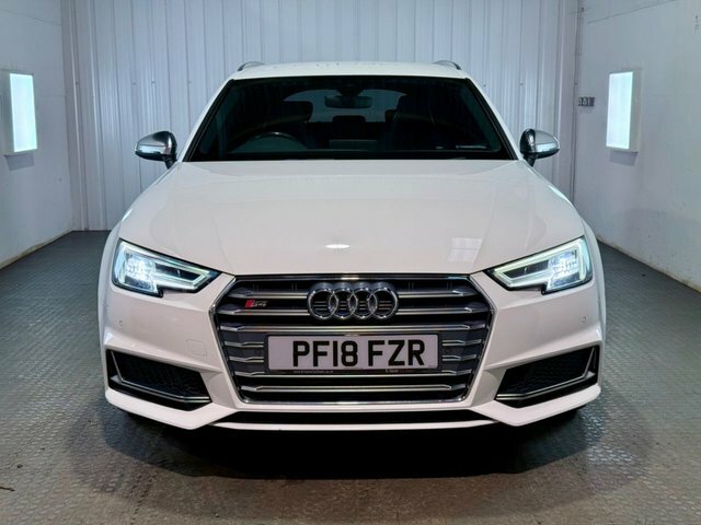 Audi S4 2018 3.0 Tfsi V6 Estate Tiptronic Quatt PF18FZR White #2