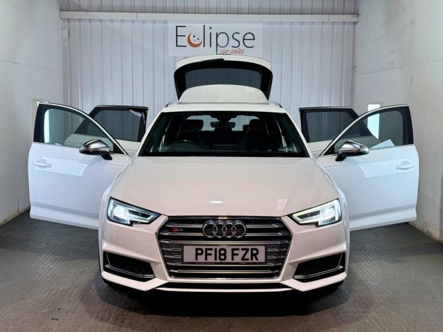 Audi S4 2018 3.0 Tfsi V6 Estate Tiptronic Quatt PF18FZR White #5