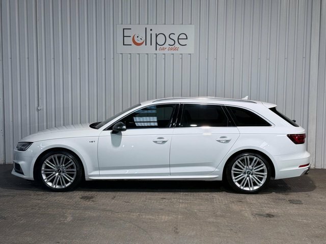 Audi S4 2018 3.0 Tfsi V6 Estate Tiptronic Quatt PF18FZR White #4