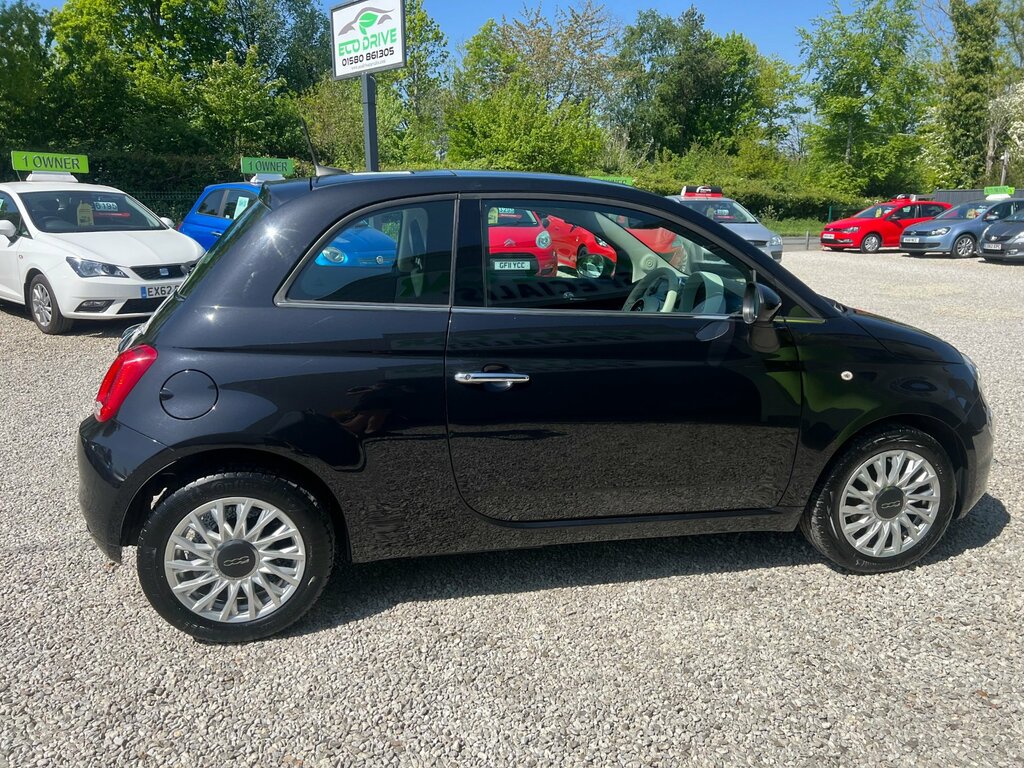 Fiat 500 1.2 Lounge EK66SPV Black #5