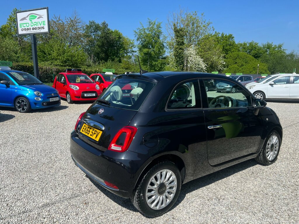 Fiat 500 1.2 Lounge Black