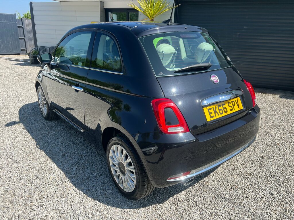 Fiat 500 1.2 Lounge EK66SPV Black #2