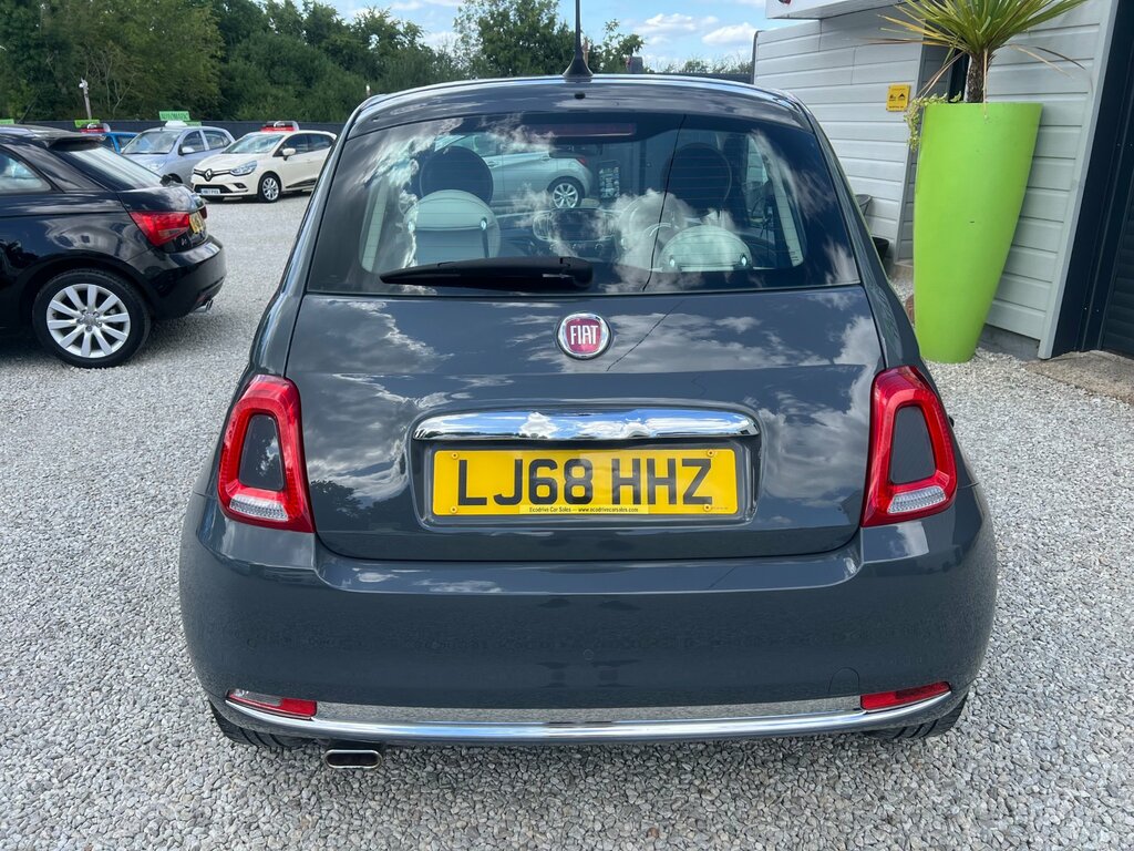 Fiat 500 1.2 Lounge LJ68HHZ Grey #3