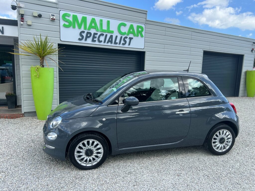 Fiat 500 1.2 Lounge LJ68HHZ Grey #6