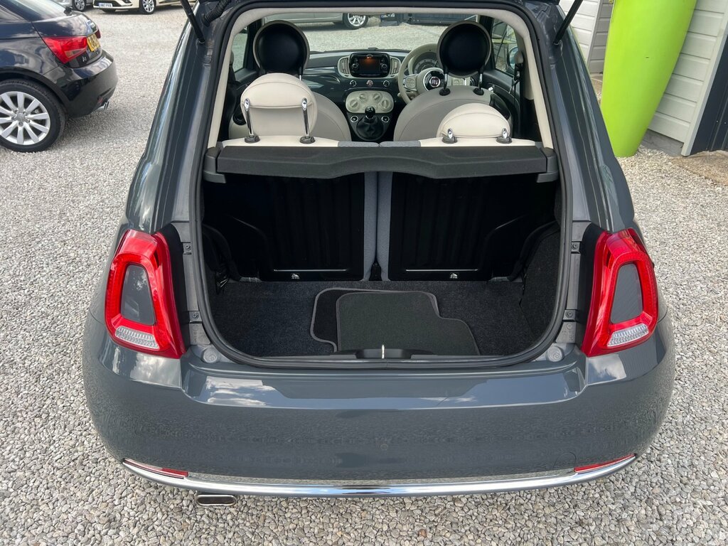 Fiat 500 1.2 Lounge LJ68HHZ Grey #4