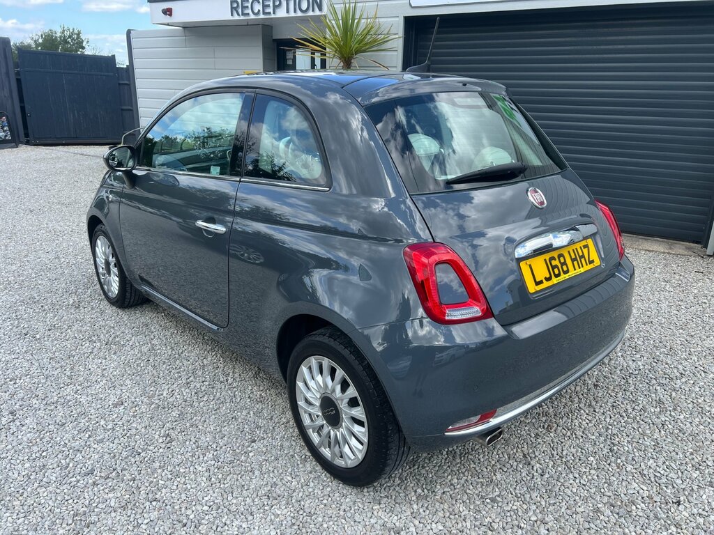 Fiat 500 1.2 Lounge LJ68HHZ Grey #2