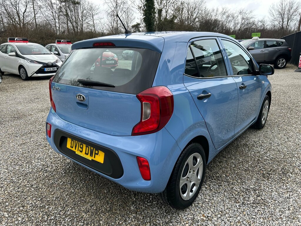 Kia Picanto 1.0 1 Hatchback Euro 6 66 Bhp Blue