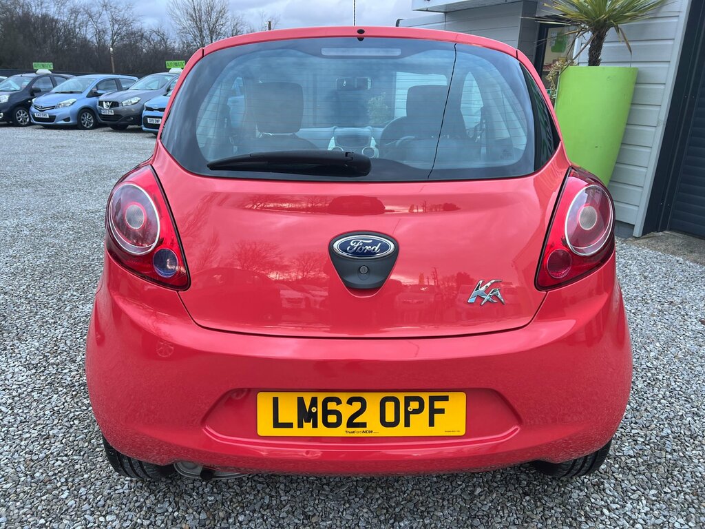 Ford KA 1.2 Studio Hatchback Euro 5 69 LM62OPF Red #3