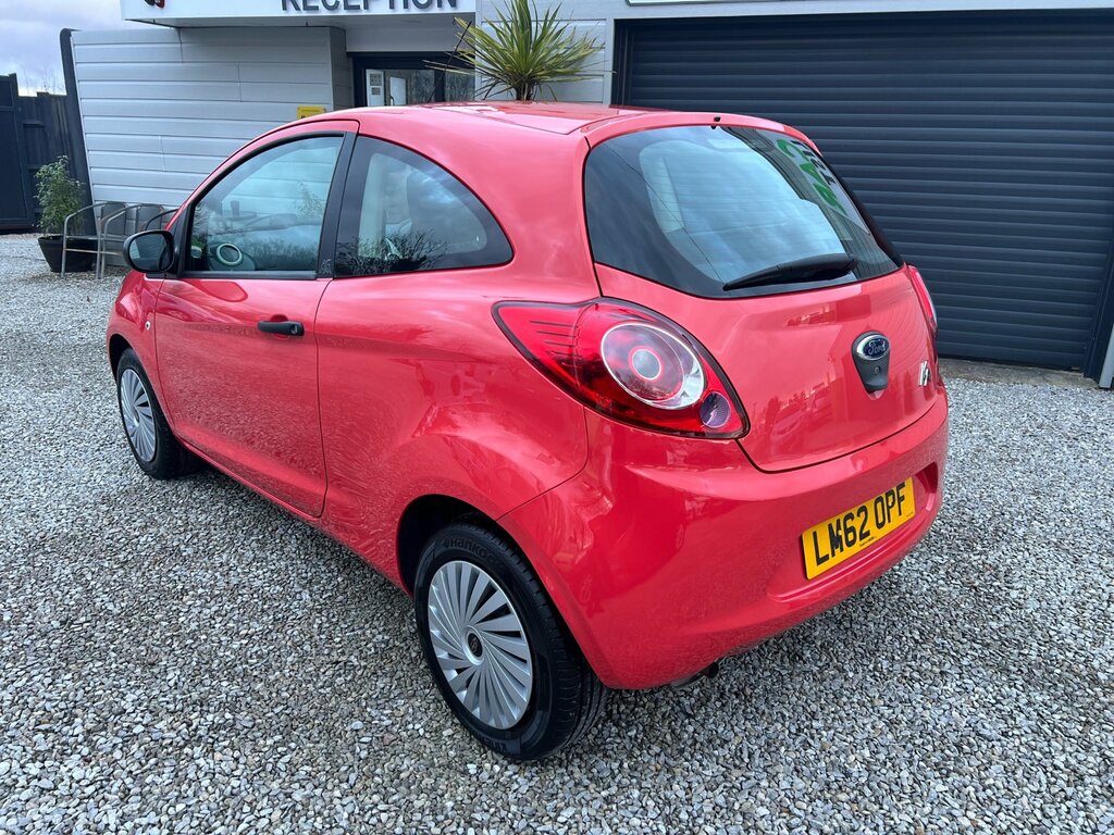 Ford KA 1.2 Studio Hatchback Euro 5 69 LM62OPF Red #2