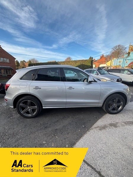 Audi Q5 Tdi Quattro S Line SL66XZF Silver #3
