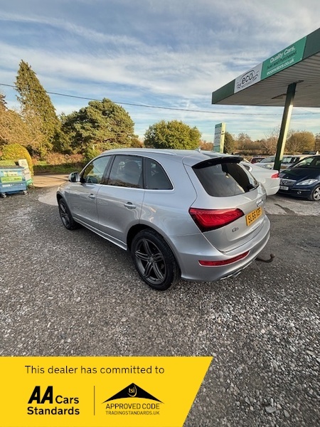 Audi Q5 Tdi Quattro S Line SL66XZF Silver #5