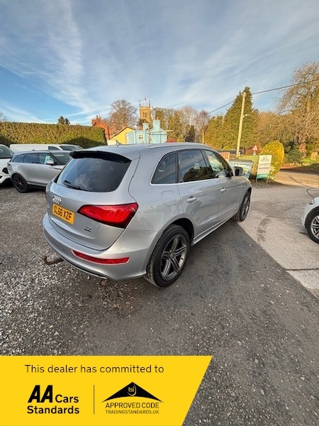Audi Q5 Tdi Quattro S Line SL66XZF Silver #6