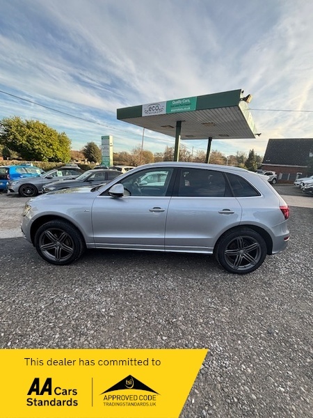 Audi Q5 Tdi Quattro S Line SL66XZF Silver #4