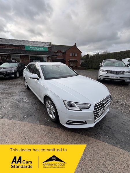 Audi A4 Avant Tdi Ultra Sport-sat Navigation-great White