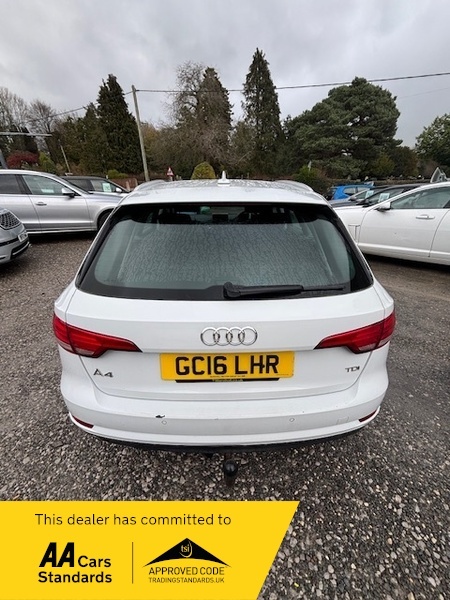 Audi A4 Avant Tdi Ultra Sport-sat Navigation-great GC16LHR White #4