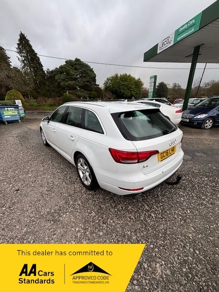 Audi A4 Avant Tdi Ultra Sport-sat Navigation-great GC16LHR White #2