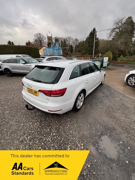 Audi A4 Avant Tdi Ultra Sport-sat Navigation-great GC16LHR White #3