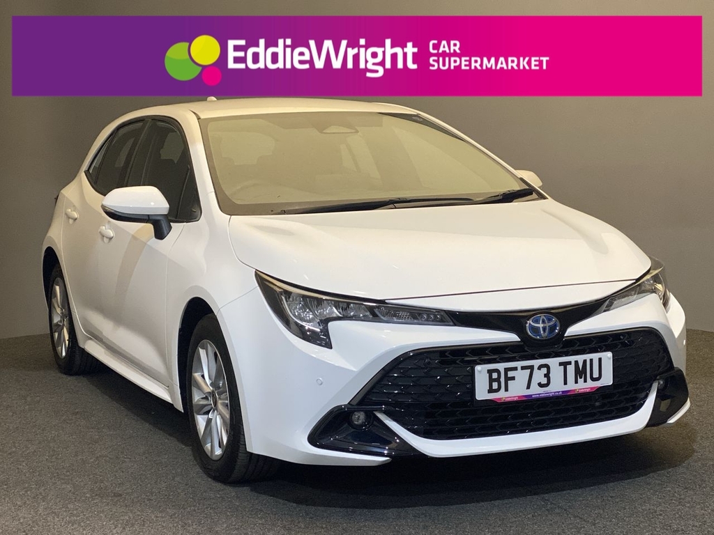Toyota Corolla 1.8 Vvt-h 140 Bhp Icon Vq White