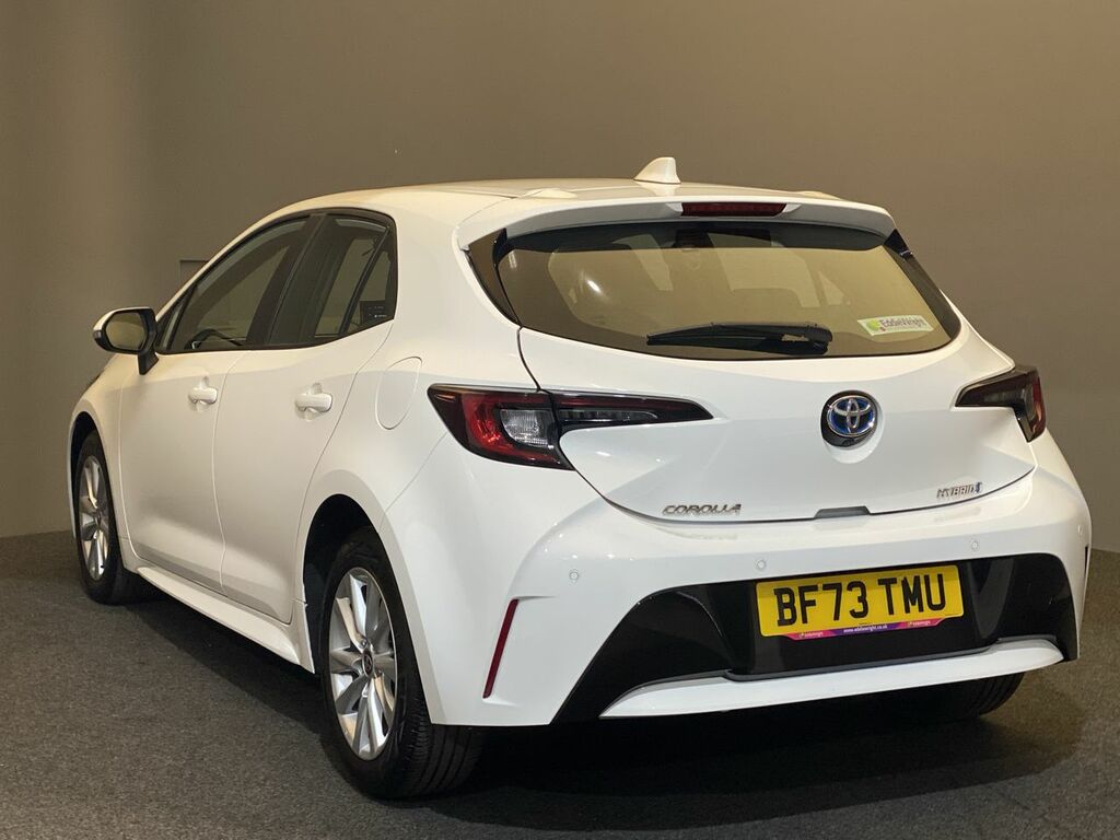 Toyota Corolla 1.8 Vvt-h 140 Bhp Icon Vq BF73TMU White #2