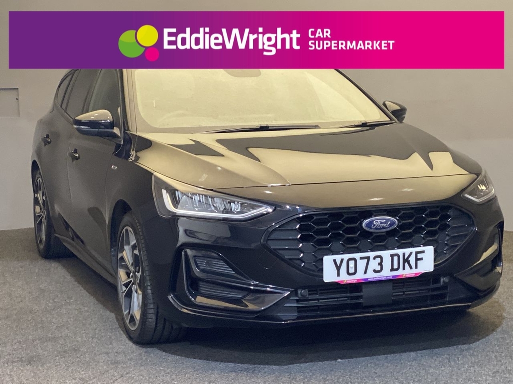 Ford Focus 1.0T Ecoboost Mhev 155 Bhp St-line X Dct Nq Black