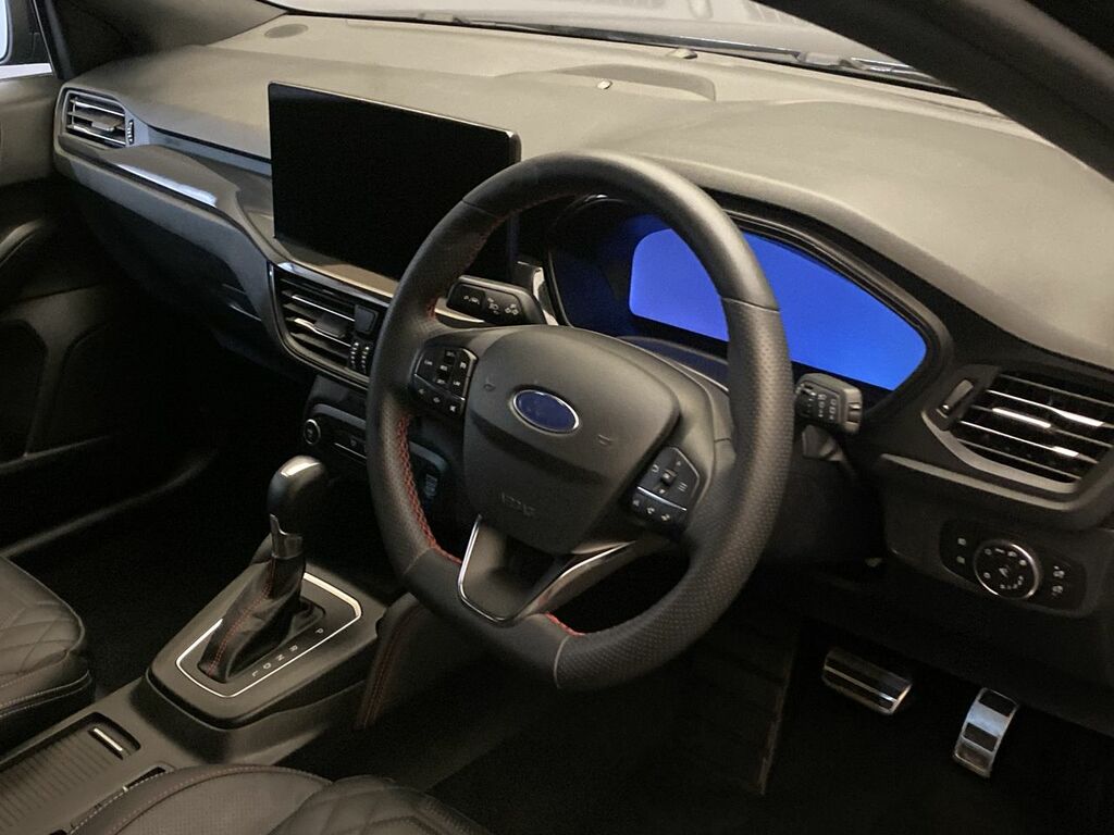 Ford Focus 1.0T Ecoboost Mhev 155 Bhp St-line X Dct Nq YO73DKF Black #4