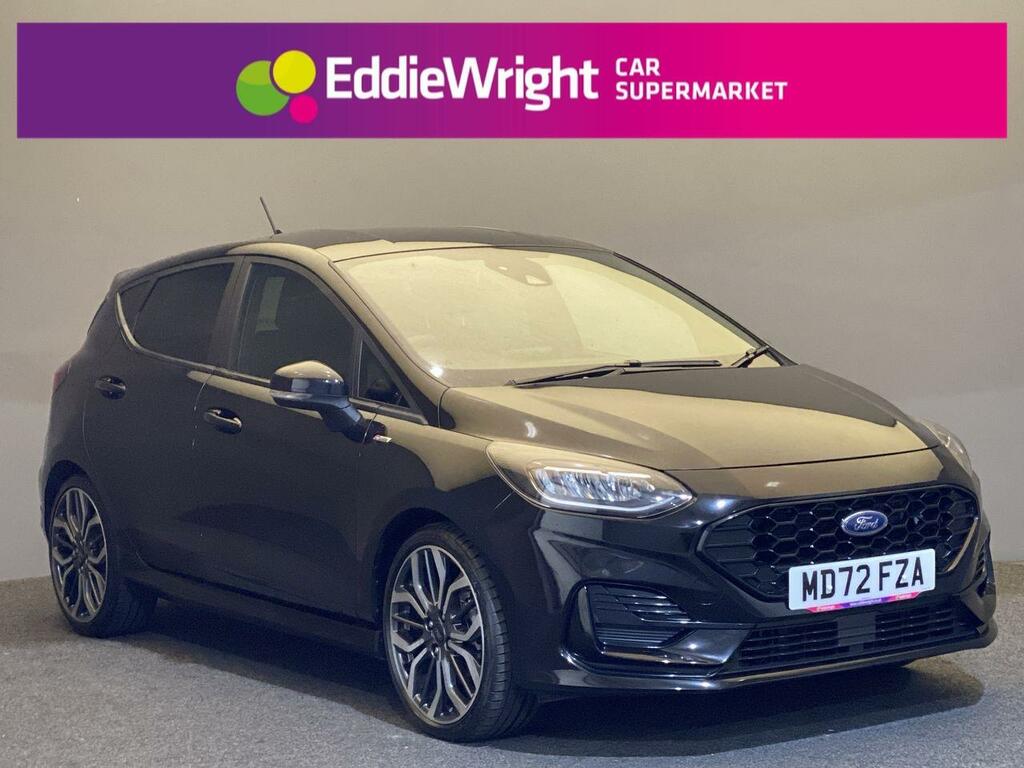 Ford Fiesta 1.0T Ecoboost 100 Bhp St-line X Nq Black