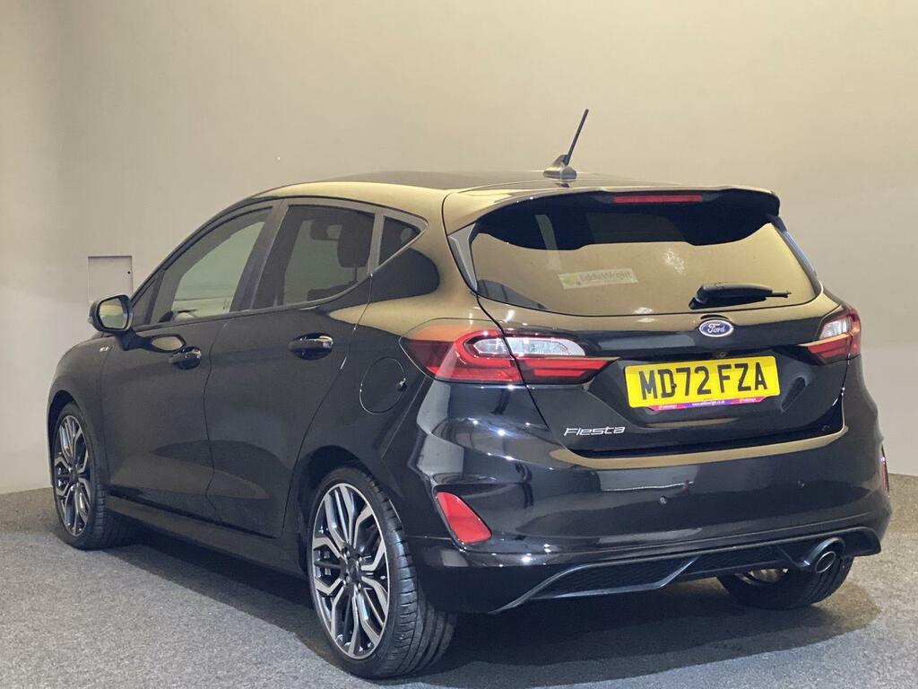 Ford Fiesta 1.0T Ecoboost 100 Bhp St-line X Nq MD72FZA Black #2