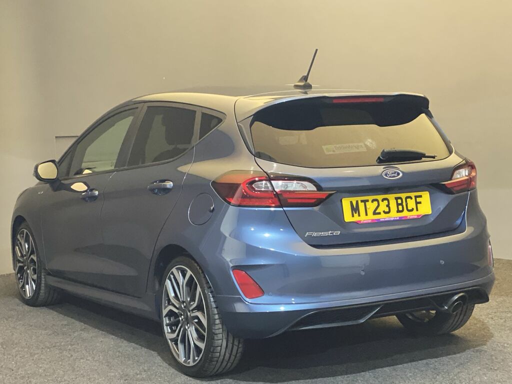 Ford Fiesta 1.0 T Ecoboost St-line X Vq MT23BCF Blue #2