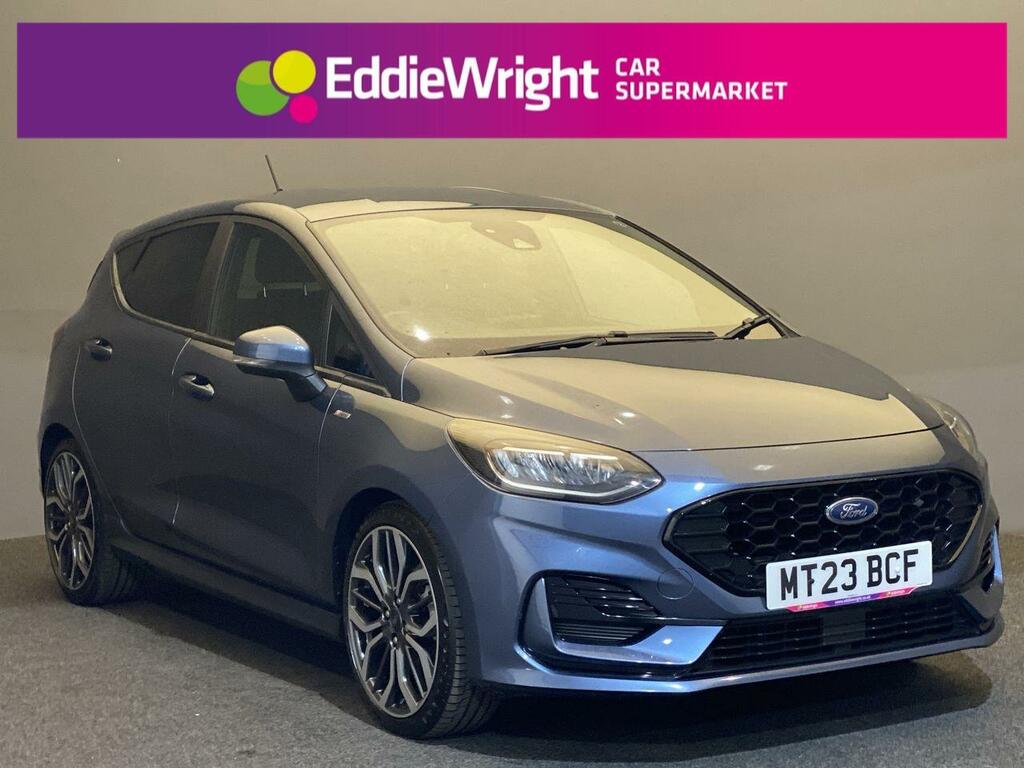 Ford Fiesta 1.0 T Ecoboost St-line X Vq Blue