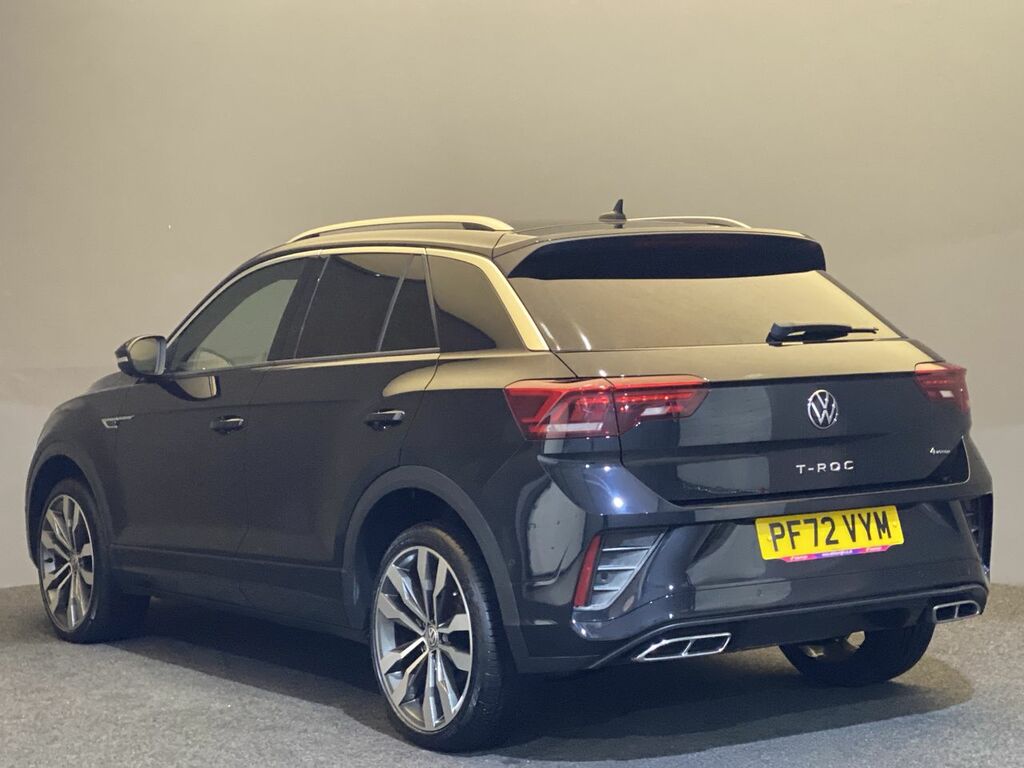 Volkswagen T-Roc 2.0 Tsi 190 Bhp R -Line 4Motion Dsg Nq PF72VYM Black #2