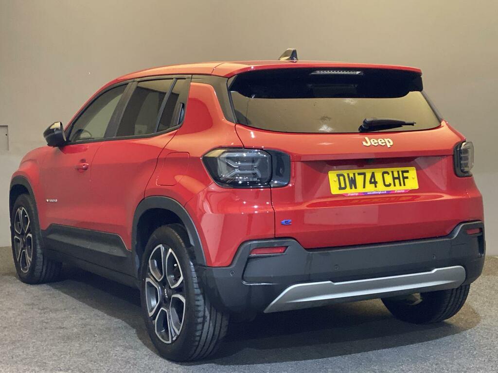 Jeep Avenger 54Kwh 156 Bhp E-summit Nq DW74CHF Red #2