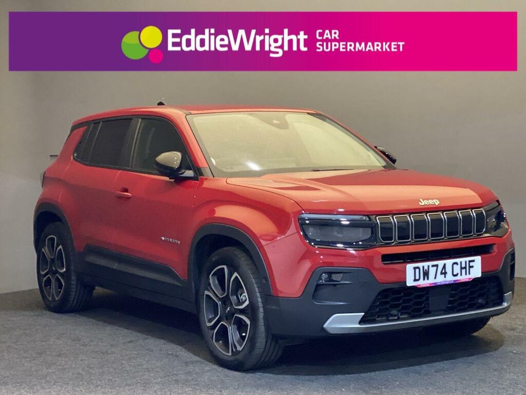 Jeep Avenger 54Kwh 156 Bhp E-summit Nq Red