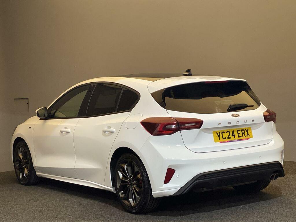 Ford Focus 1.0T Ecoboost Mhev 155 Bhp St-line X Dct Nq YC24ERX White #2