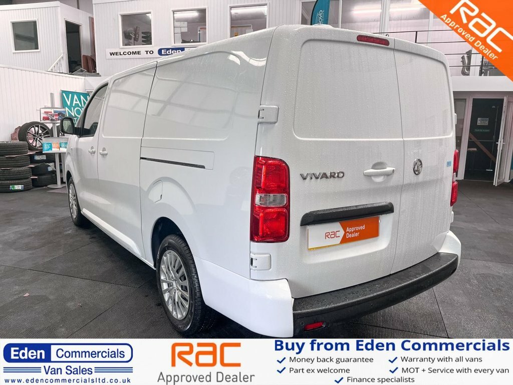Vauxhall Vivaro 2L L2h1 F3100 Pro White #5