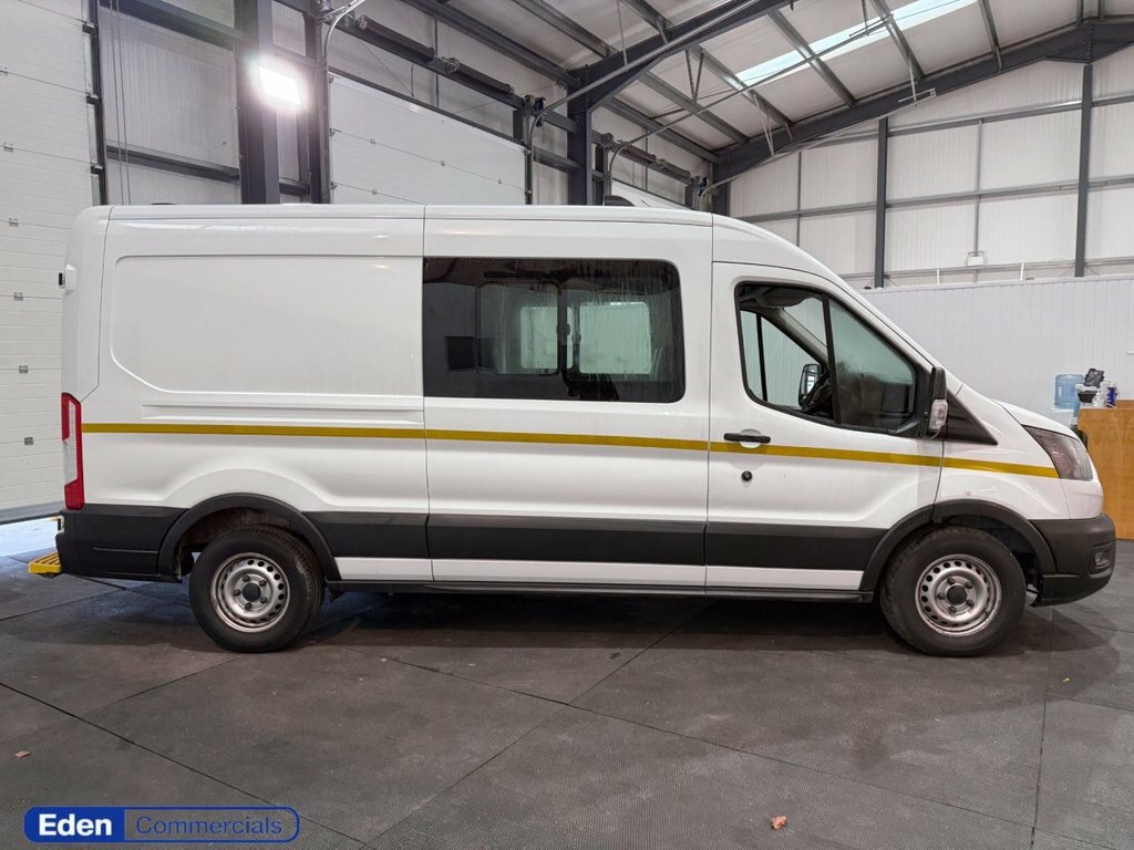 Ford Transit Custom 2L Leader 6Dr WP72OBR White #2